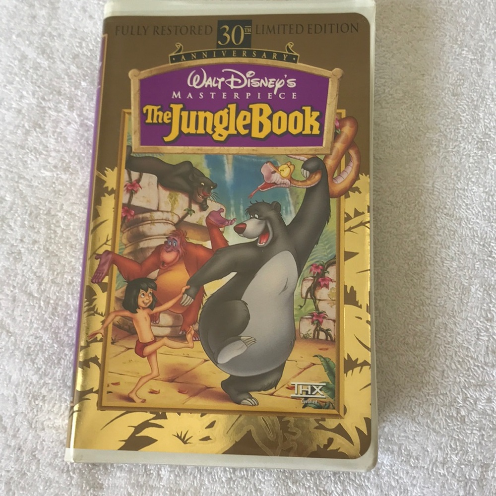 Vintage Walt Disney’ Masterpiece The JungleBook